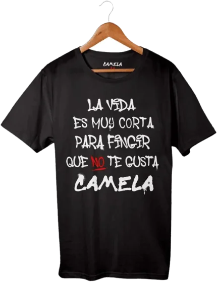 Camiseta «La vida es demasiado corta»