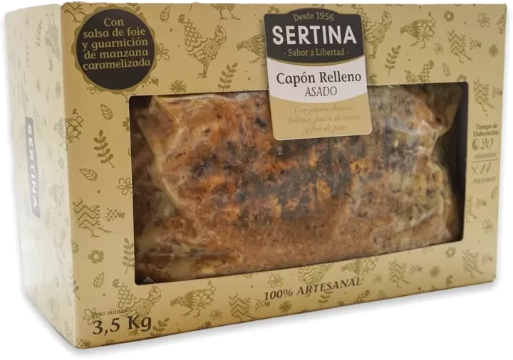 Packaging de producto gourmet