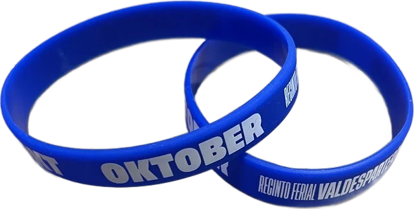Pulseras de silicona para eventos