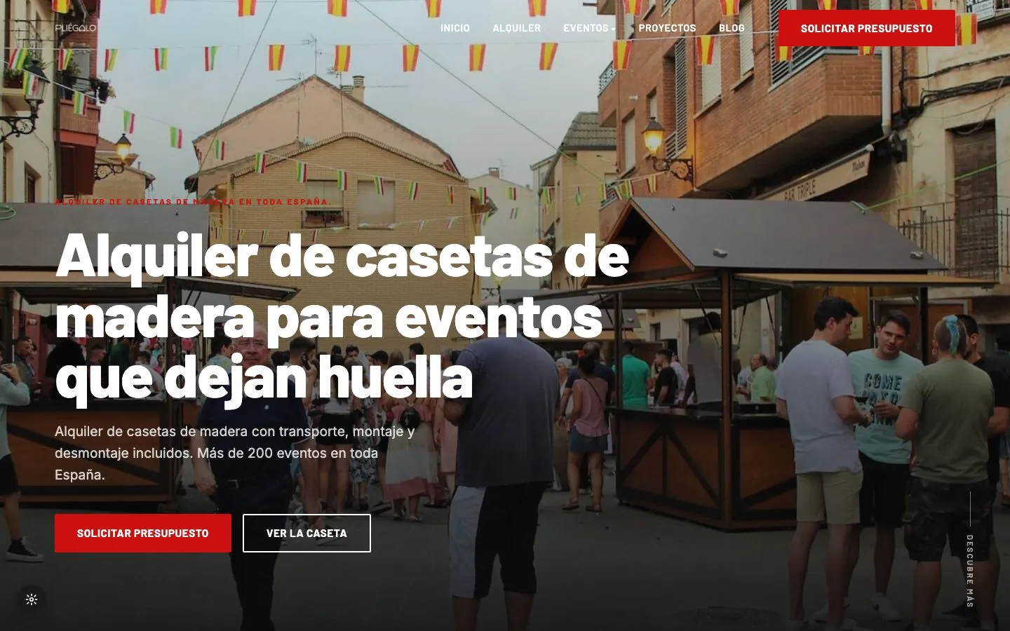 Casetas Pliégalo en el ordenador
