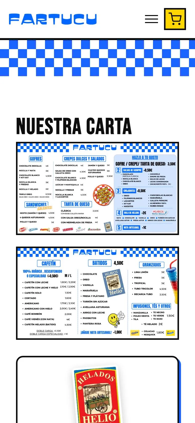 Fartucu en el móvil